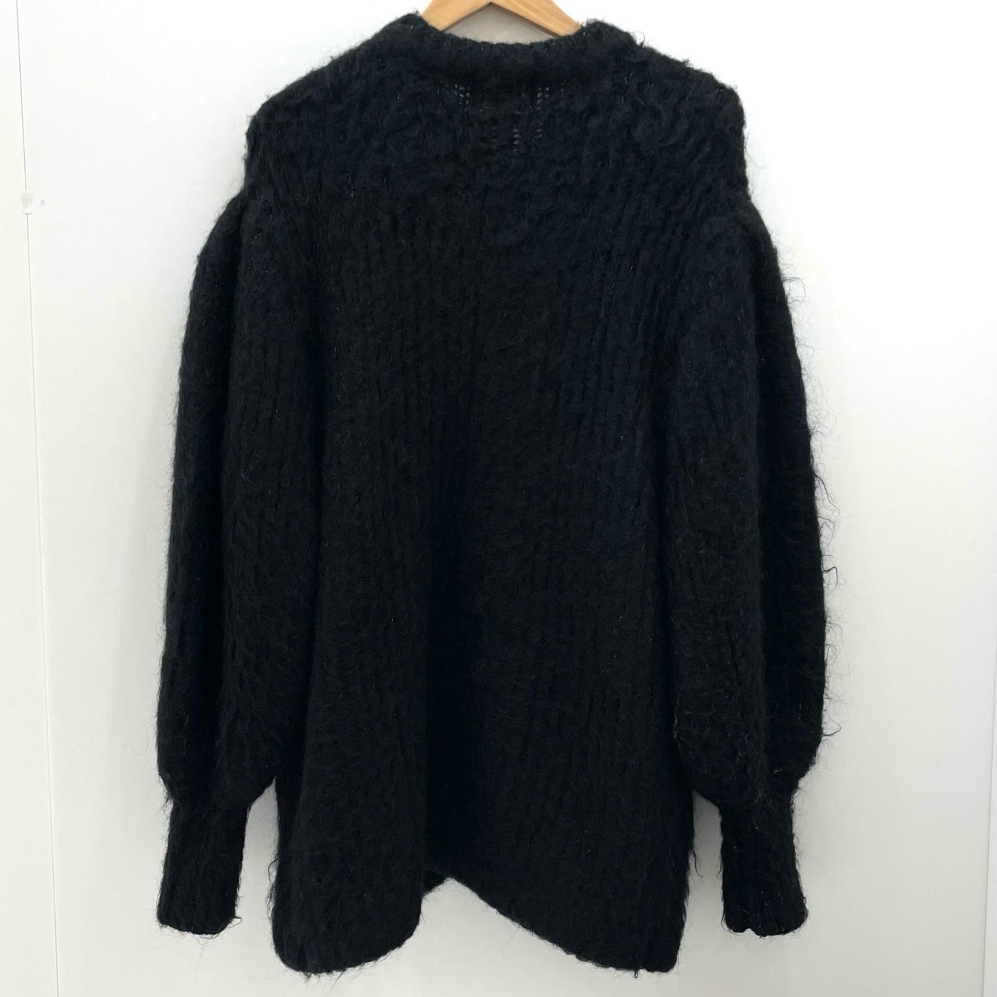 CLANE | クラネ COLOR MOHAIR SHAGGY CARDIGAN カーディガン ブラック サイズ：1【尾張小牧店】