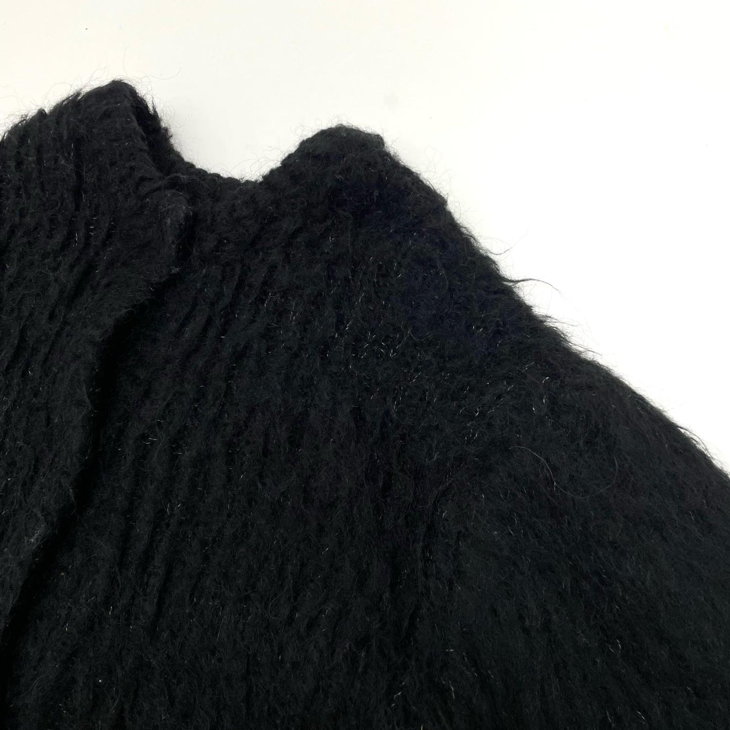 CLANE | クラネ COLOR MOHAIR SHAGGY CARDIGAN カーディガン ブラック サイズ：1【尾張小牧店】