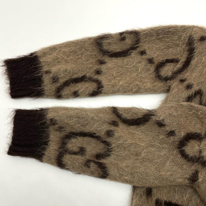 GUCCI | グッチ GGジャカード リバーシブル カーディガン カーディガン ブラウン サイズ：S【尾張小牧店】