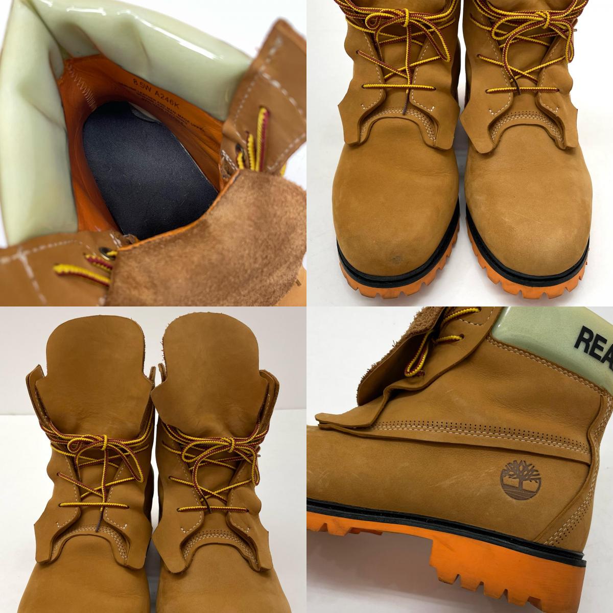 READYMADE | レディメイド 6 inc PREMIUM BOOT WHEAT NUBUCK ブーツ TB 0A246K 231 ブラウン 26.5cm