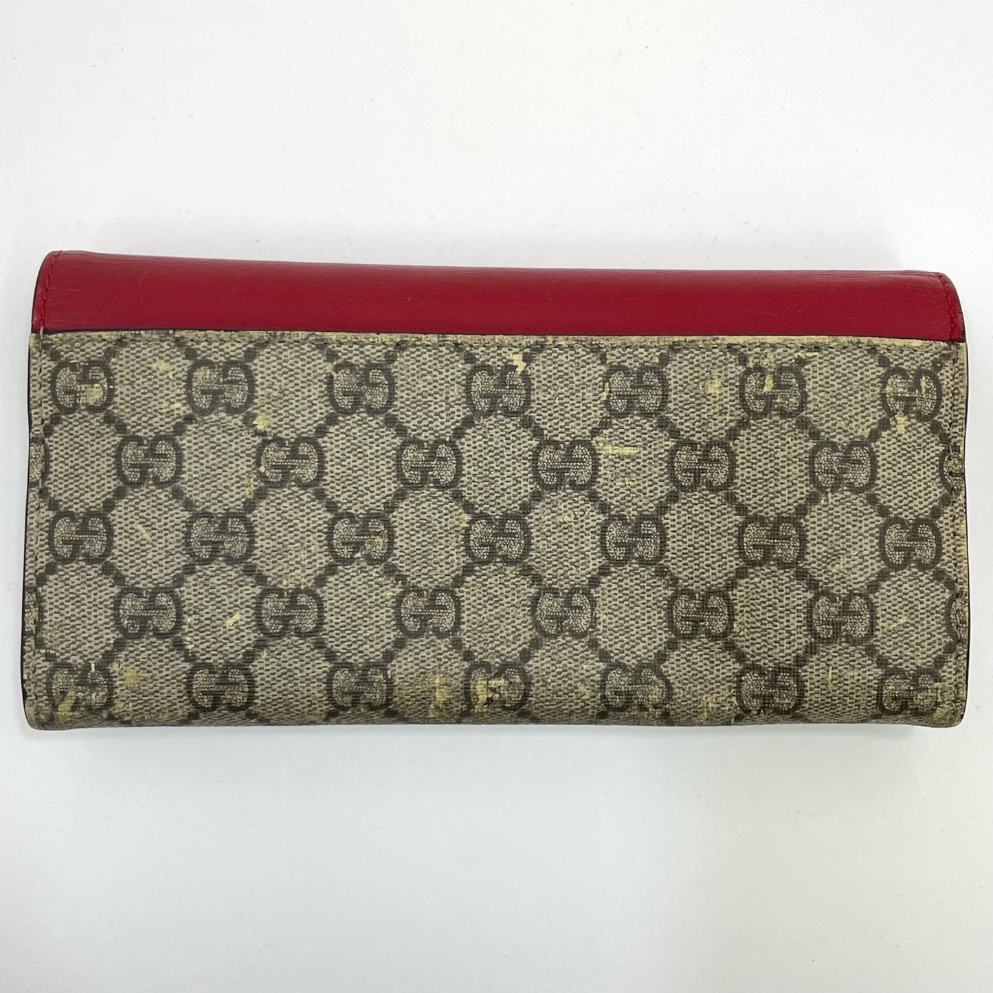 GUCCI | グッチ 長財布 ブラウン×レッド×ピンク【尾張小牧店】