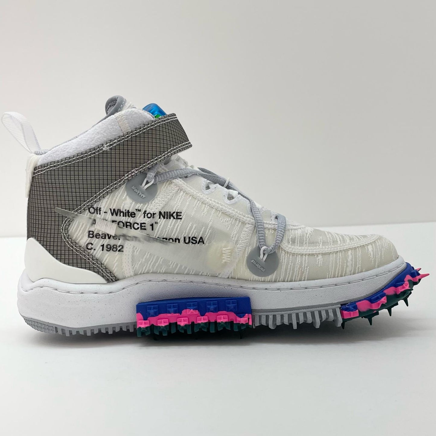 NIKE | ナイキ Air Force 1 Mid スニーカー D06290-100 ホワイト 25.5cm【尾張小牧店】