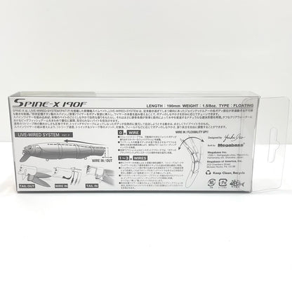 【フィッシング/釣り/釣具/ルアー】Megabass | メガバス スパインX190F　HIRYU【尾張小牧店】