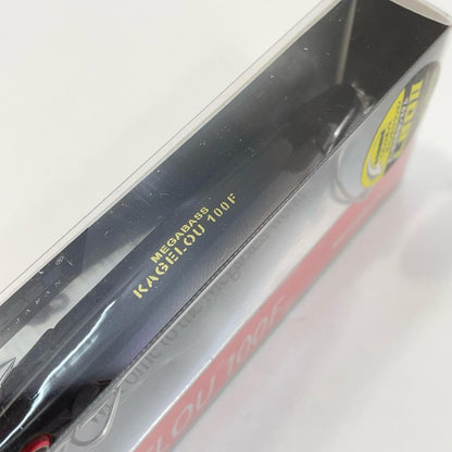 【フィッシング/釣り/釣具/ルアー】Megabass | メガバス カゲロウ 100F ウーンド フロー ブラック イナ【尾張小牧店】
