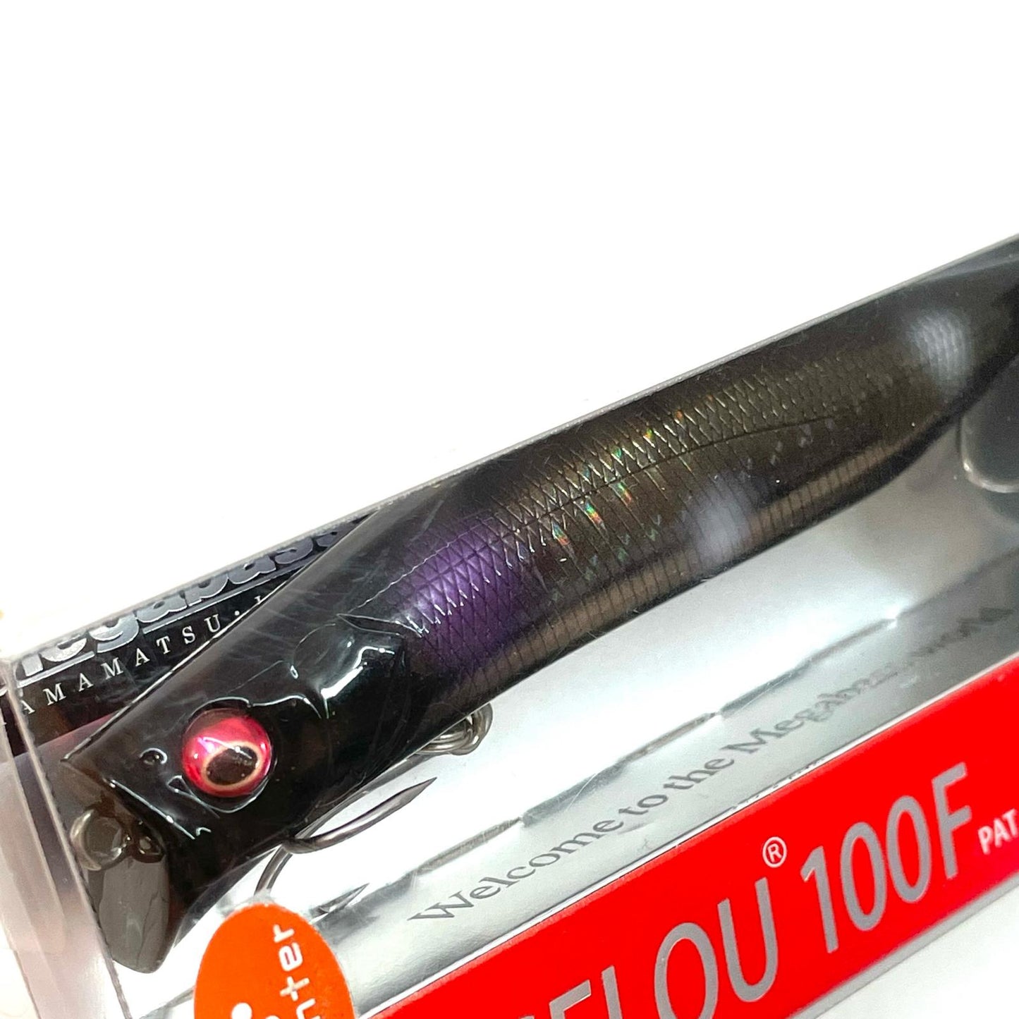 【フィッシング/釣り/釣具/ルアー】Megabass | メガバス カゲロウ 100F ウーンド フロー ブラック イナ【尾張小牧店】