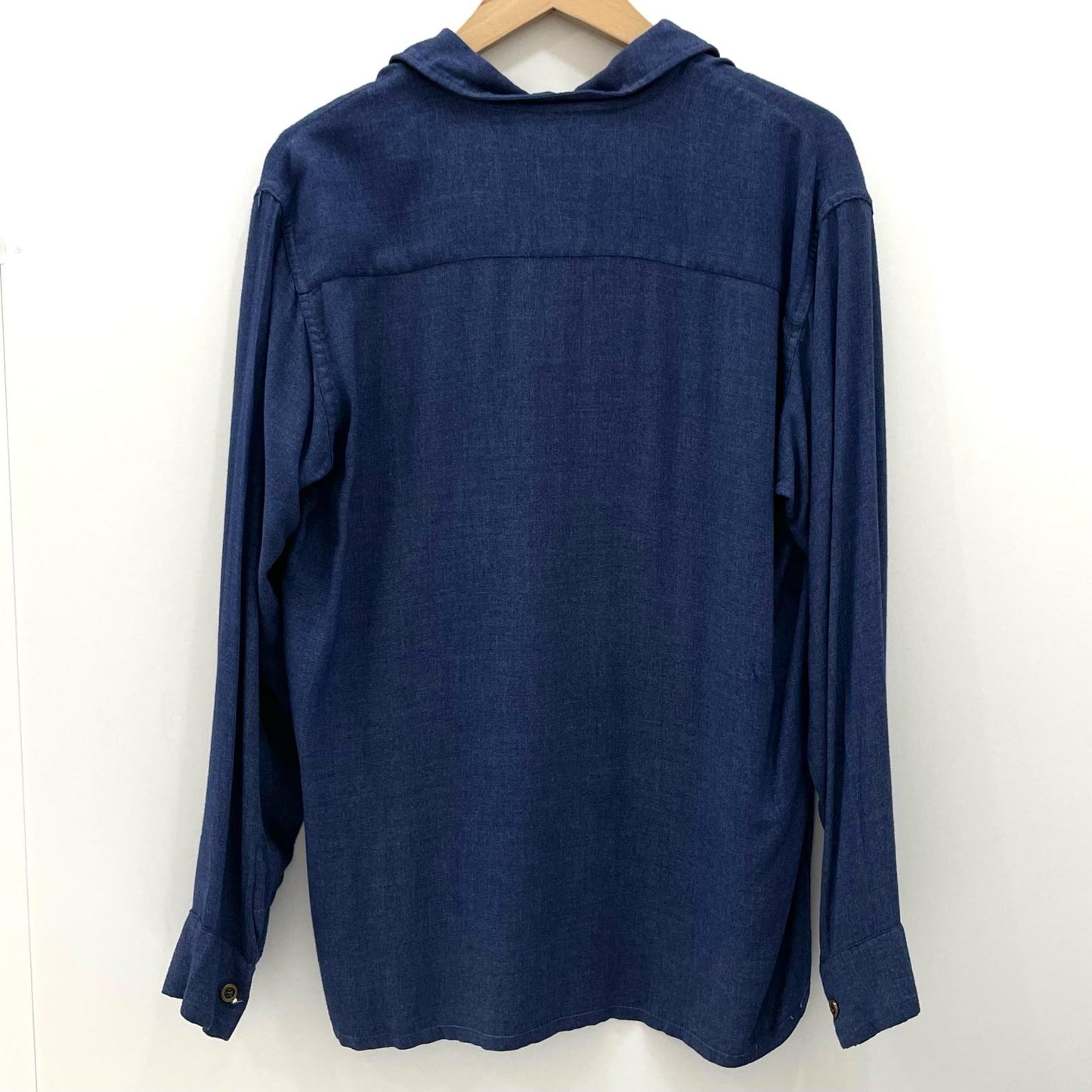 VINTAGE | ビンテージ スピンドル 長袖シャツ ブルー サイズ：M【尾張小牧店】