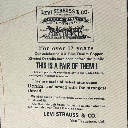 Levi's VintageClothing | リーバイスヴィンテージクロージング 501XX 1890 デニムパンツ PC-90501-0022 ネイビー サイズ：33【尾張小牧店】