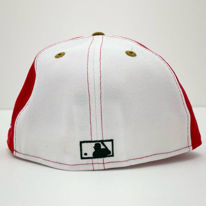 NEW ERA | ニューエラ 7 1/4 (57.7cm) Chicago Cubs キャップ レッド×ホワイト【尾張小牧店】