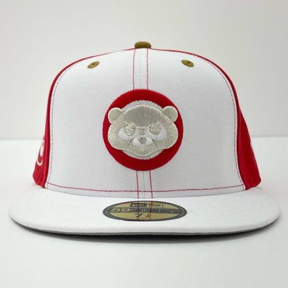NEW ERA | ニューエラ 7 1/4 (57.7cm) Chicago Cubs キャップ レッド×ホワイト【尾張小牧店】