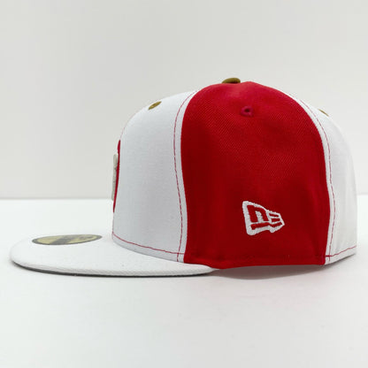 NEW ERA | ニューエラ 7 1/4 (57.7cm) Chicago Cubs キャップ レッド×ホワイト【尾張小牧店】