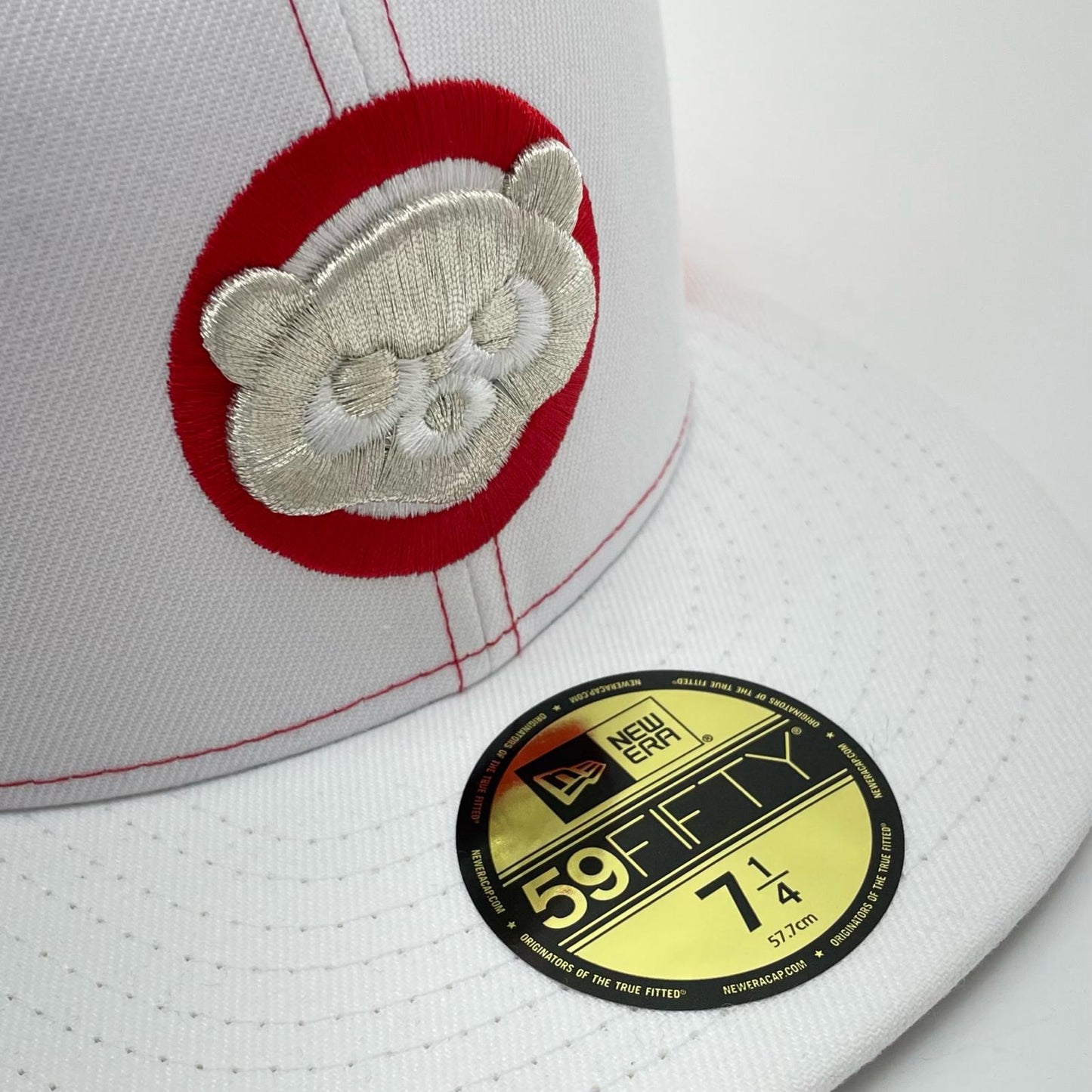 NEW ERA | ニューエラ 7 1/4 (57.7cm) Chicago Cubs キャップ レッド×ホワイト【尾張小牧店】