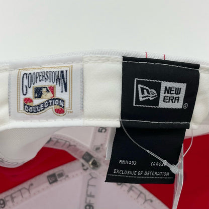 NEW ERA | ニューエラ 7 1/4 (57.7cm) Chicago Cubs キャップ レッド×ホワイト【尾張小牧店】