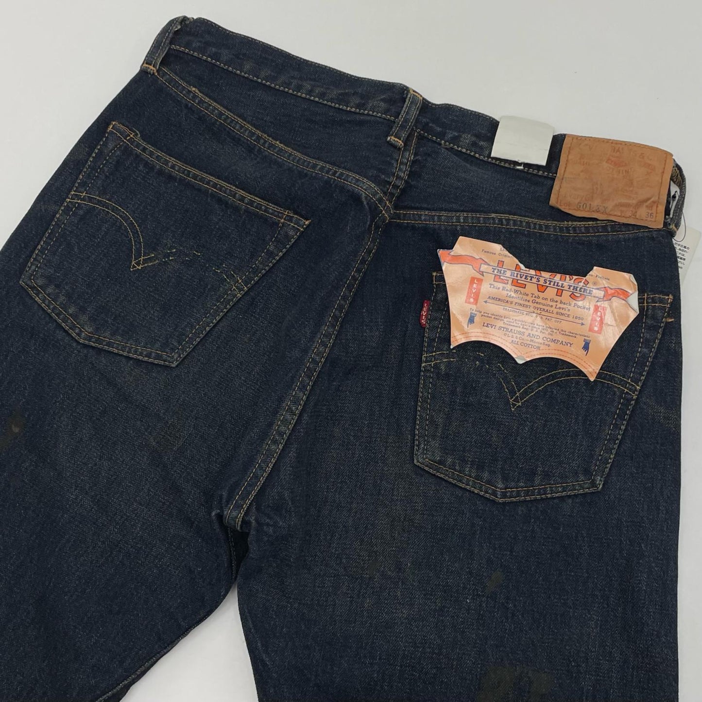 Levi's VintageClothing | リーバイスヴィンテージクロージング 501XX 1955年復刻 デニムパンツ 55501-0005 ネイビー サイズ：34【尾張小牧店】