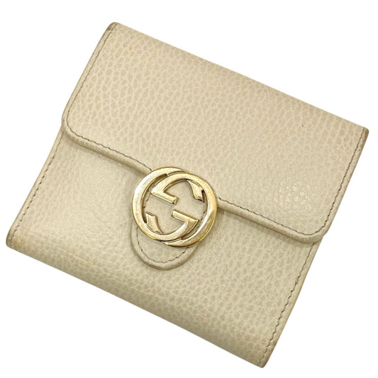 GUCCI | グッチ 二つ折り財布 ホワイト【尾張小牧店】