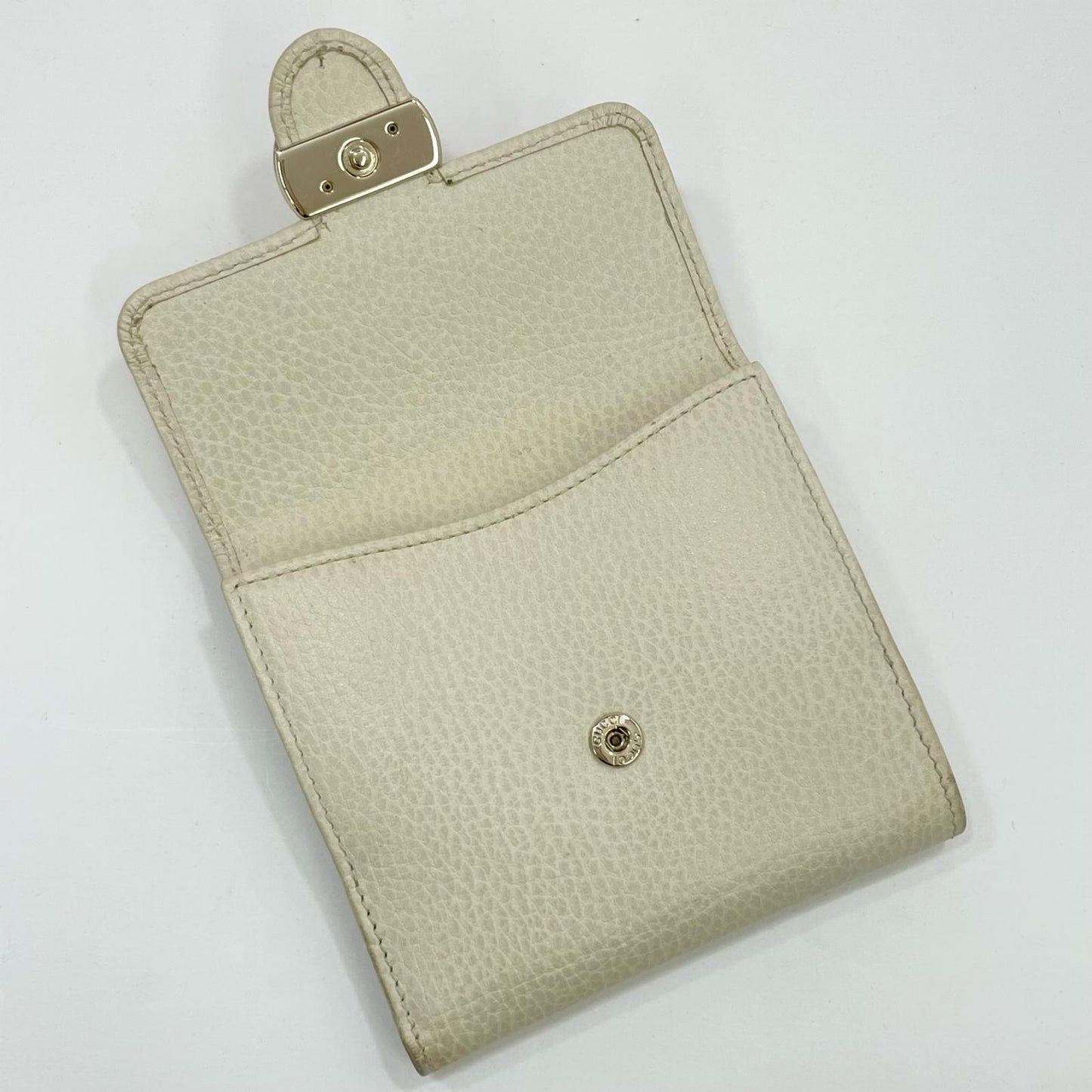 GUCCI | グッチ 二つ折り財布 ホワイト【尾張小牧店】
