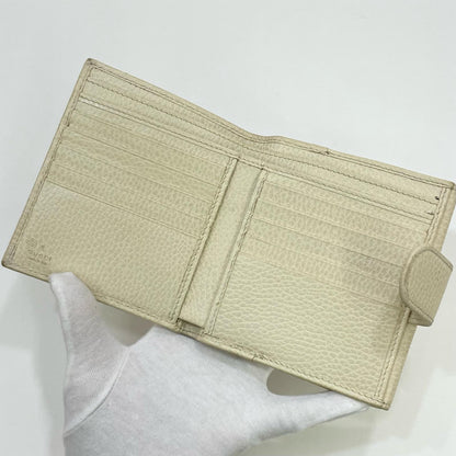 GUCCI | グッチ 二つ折り財布 ホワイト【尾張小牧店】