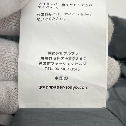 【中古】Graphpaper | グラフペーパー 24AW　PERTEX　パンツ グレー サイズ：1【尾張小牧店】