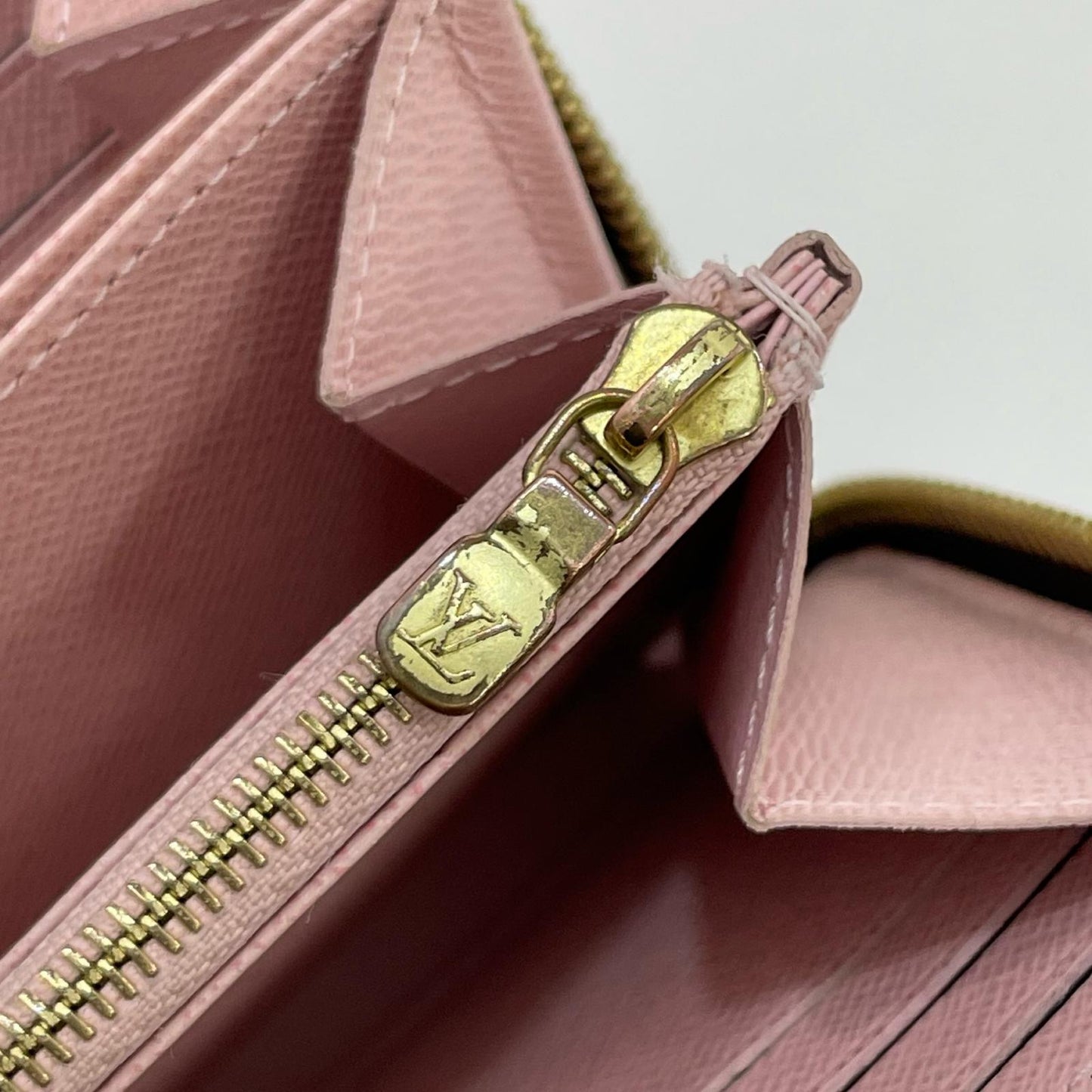LOUIS VUITTON | ルイ・ヴィトン 長財布 ブラウン×ピンク【尾張小牧店】