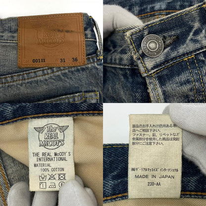 【中古】The REAL McCOY'S | ザリアルマッコイズ 001XX デニムパンツ ブルー サイズ：31【尾張小牧店】