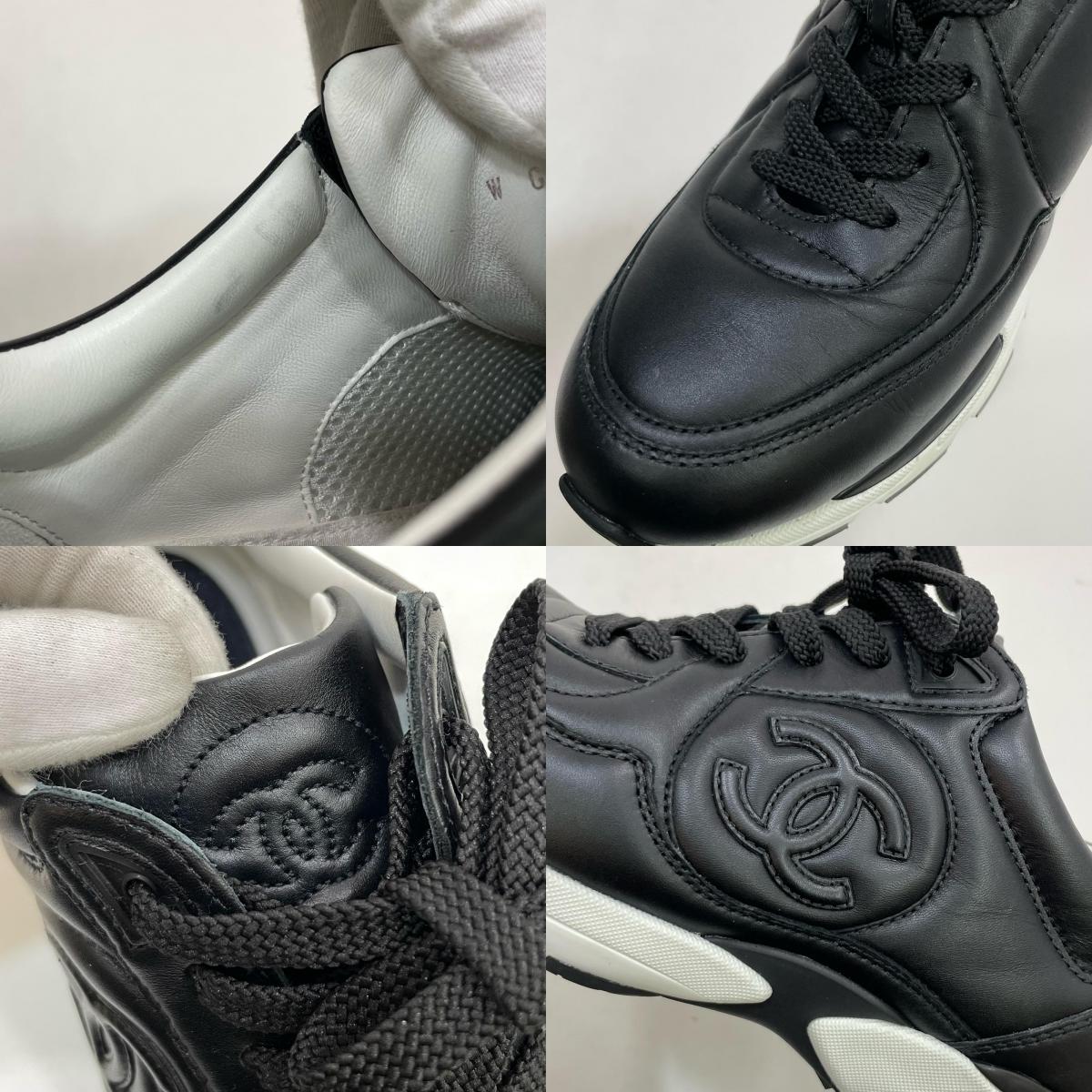 CHANEL | シャネル スニーカー ブラック サイズ：39【尾張小牧店】