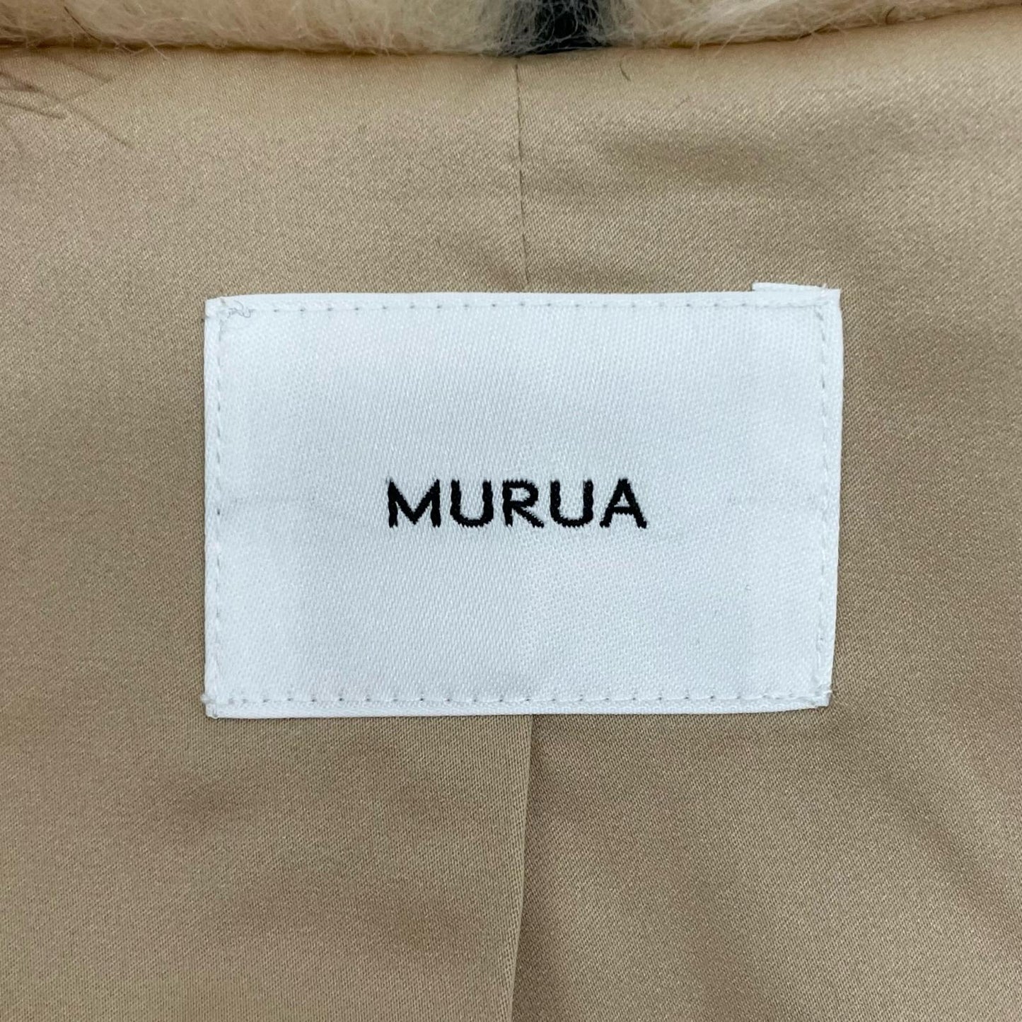 MURUA | ムルーア その他アウター ベージュ サイズ：FreeSize【尾張小牧店】