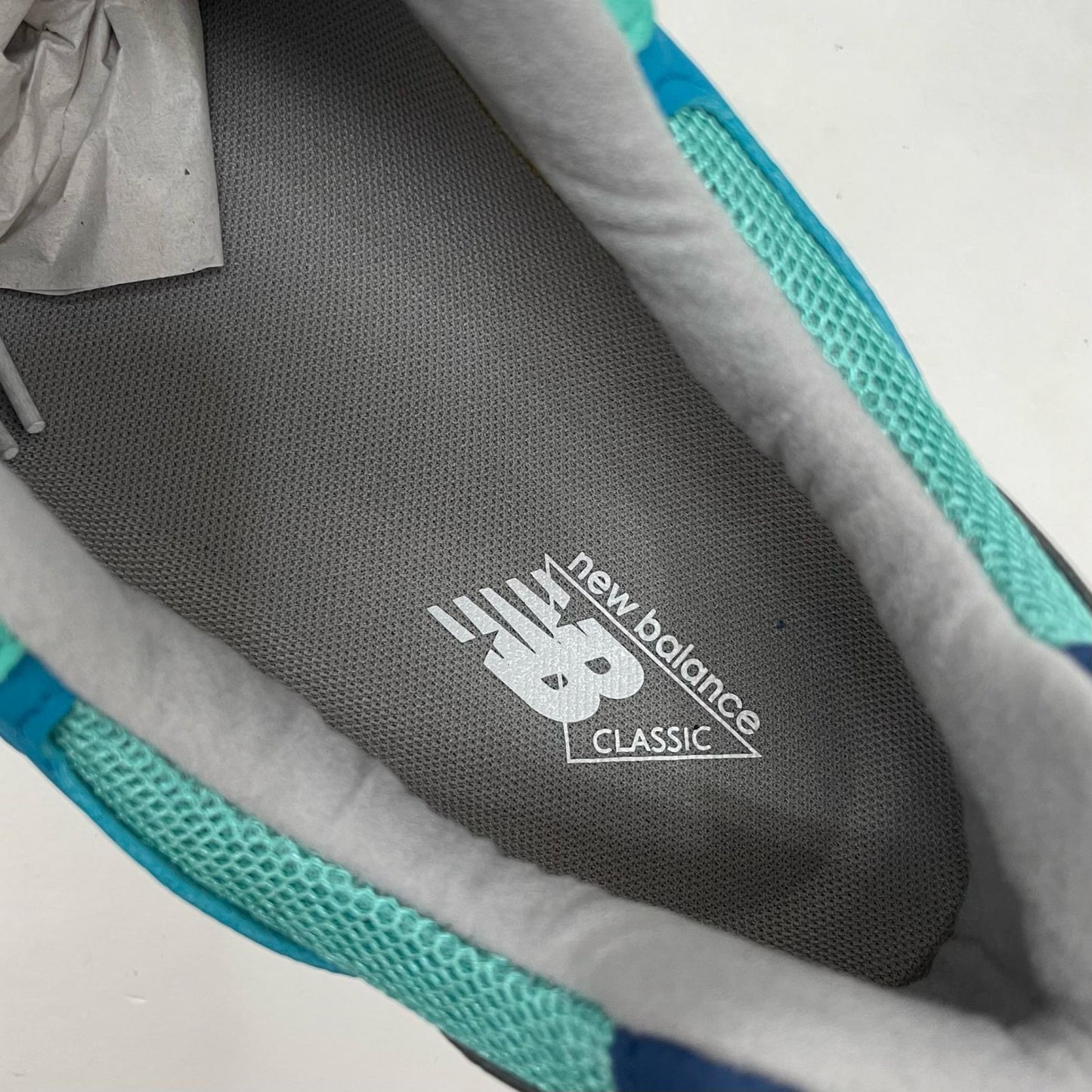 NEW BALANCE | ニューバランス スニーカー M992TB ブルー×シルバー 31cm