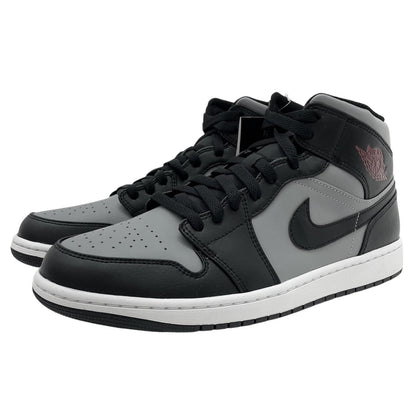 NIKE | ナイキ Air Jordan 1 Mid スニーカー 554724-096 グレー×ブラック×ホワイト 29cm