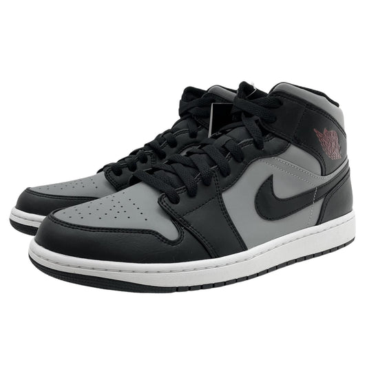 NIKE | ナイキ Air Jordan 1 Mid スニーカー 554724-096 グレー×ブラック×ホワイト 29cm