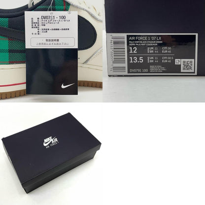 NIKE | ナイキ Air Force 1 Low Plaid スニーカー DV0791-100 ホワイト×ブラック×グリーン 30cm