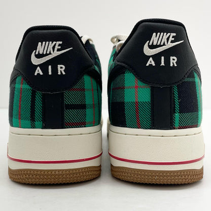 NIKE | ナイキ Air Force 1 Low Plaid スニーカー DV0791-100 ホワイト×ブラック×グリーン 30cm