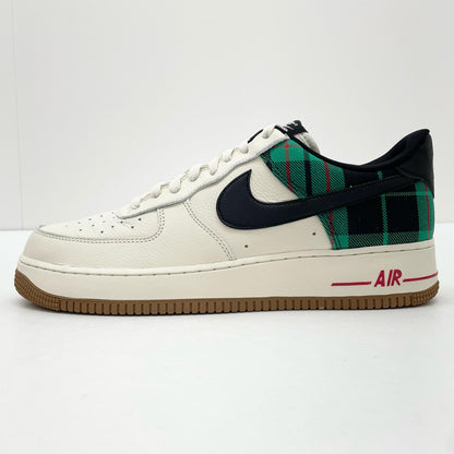 NIKE | ナイキ Air Force 1 Low Plaid スニーカー DV0791-100 ホワイト×ブラック×グリーン 30cm