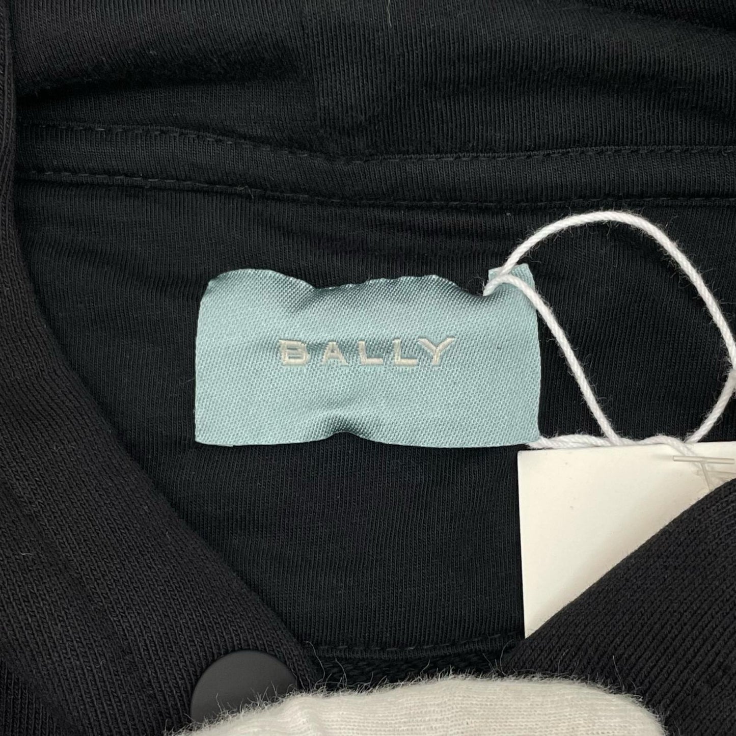 BALLY | バリー CURLING ST.MORITZ BEAR SWEATSHIRT パーカー M5BA925F-CO122 ブラック サイズ：XL【尾張小牧店】