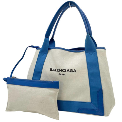 BALENCIAGA | バレンシアガ ハンドバッグ ホワイト×ブルー【尾張小牧店】