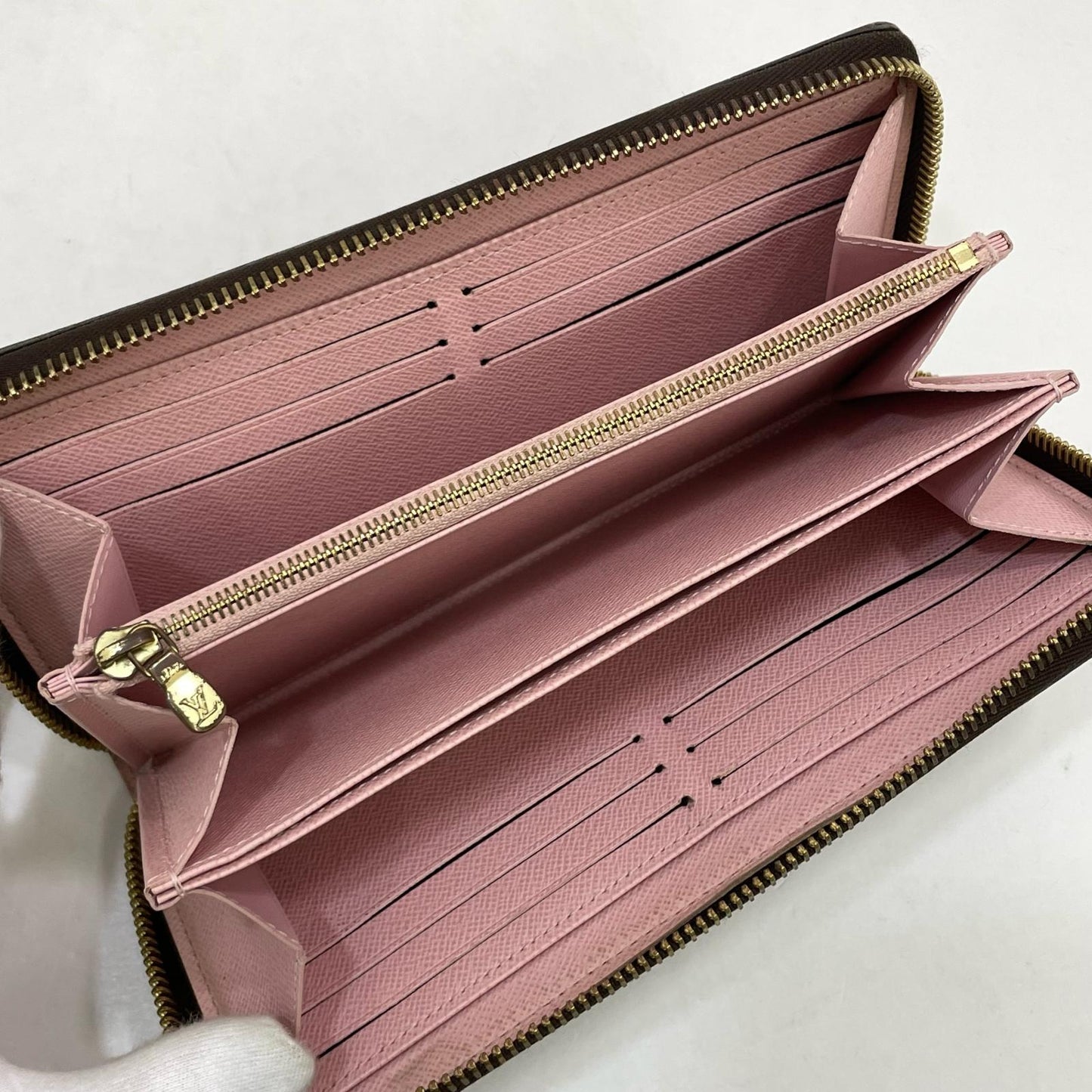 LOUIS VUITTON | ルイ・ヴィトン 長財布 ブラウン×ピンク【尾張小牧店】