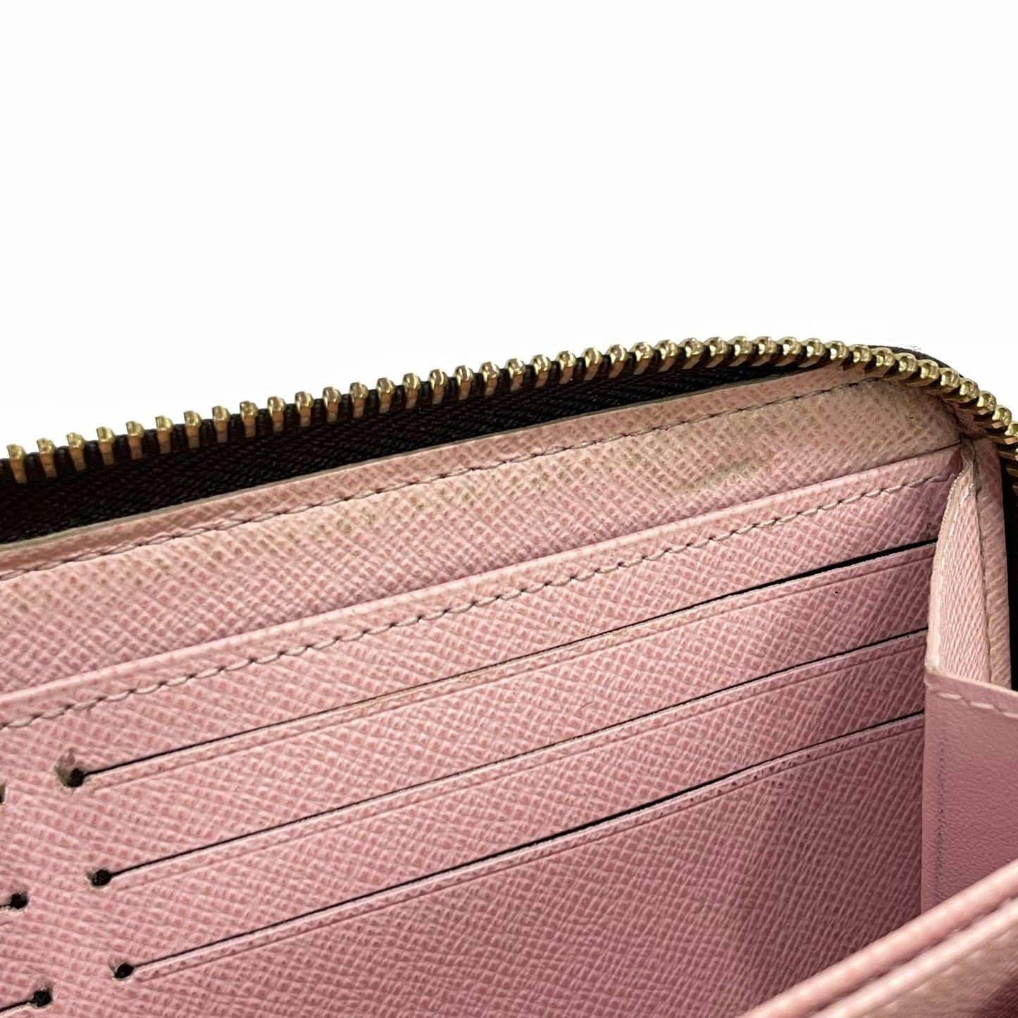 LOUIS VUITTON | ルイ・ヴィトン 長財布 ブラウン×ピンク【尾張小牧店】