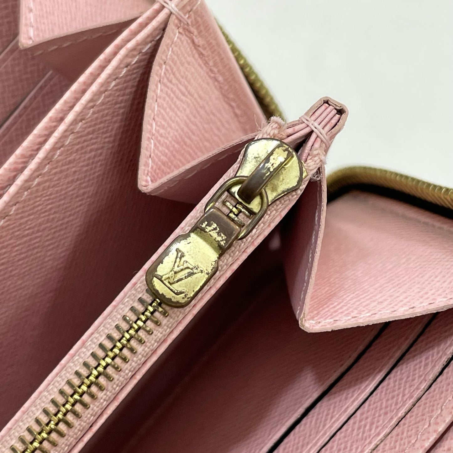 LOUIS VUITTON | ルイ・ヴィトン 長財布 ブラウン×ピンク【尾張小牧店】