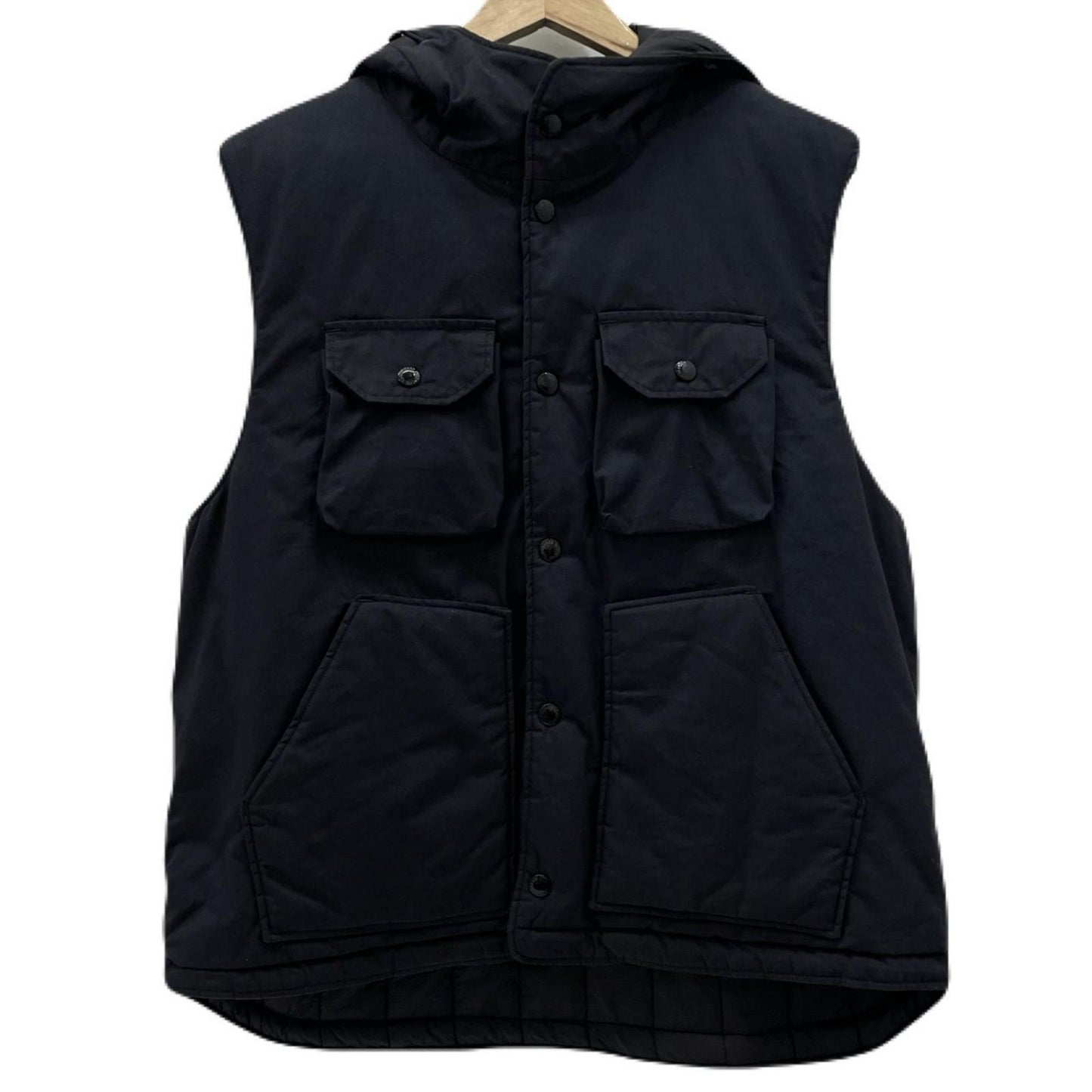 Engineered Garments | エンジニアードガーメンツ Field Vest Nyco Twill PS142 ダウンベスト ブラック サイズ：M【尾張小牧店】