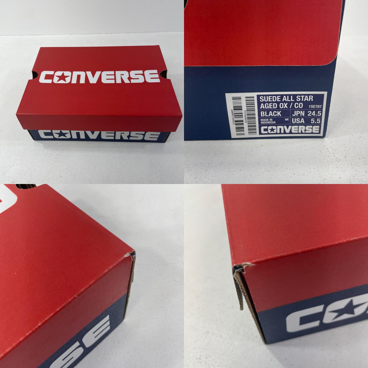 CONVERSE | コンバース SUEDE ALL STAR AGED OX スニーカー 1SE787 ブラック