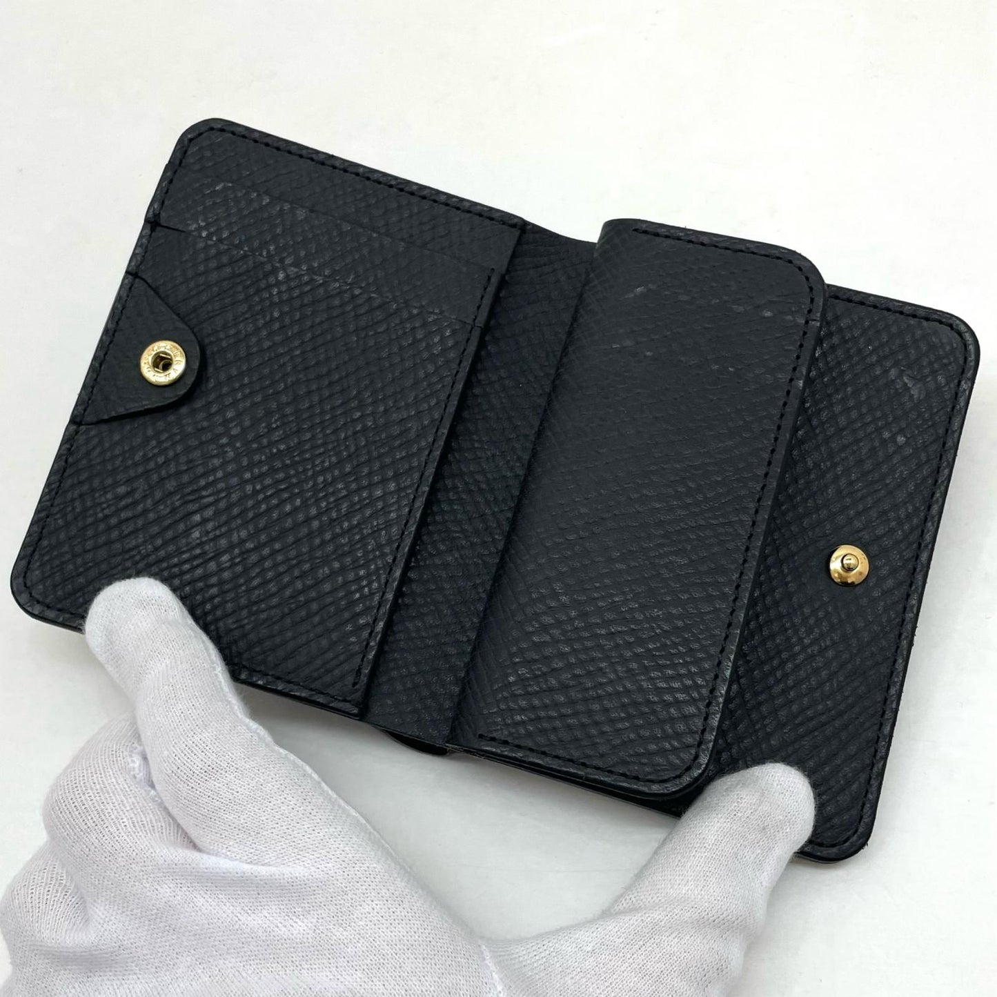 Post Wallet 二つ折り財布 ブラック【尾張小牧店】