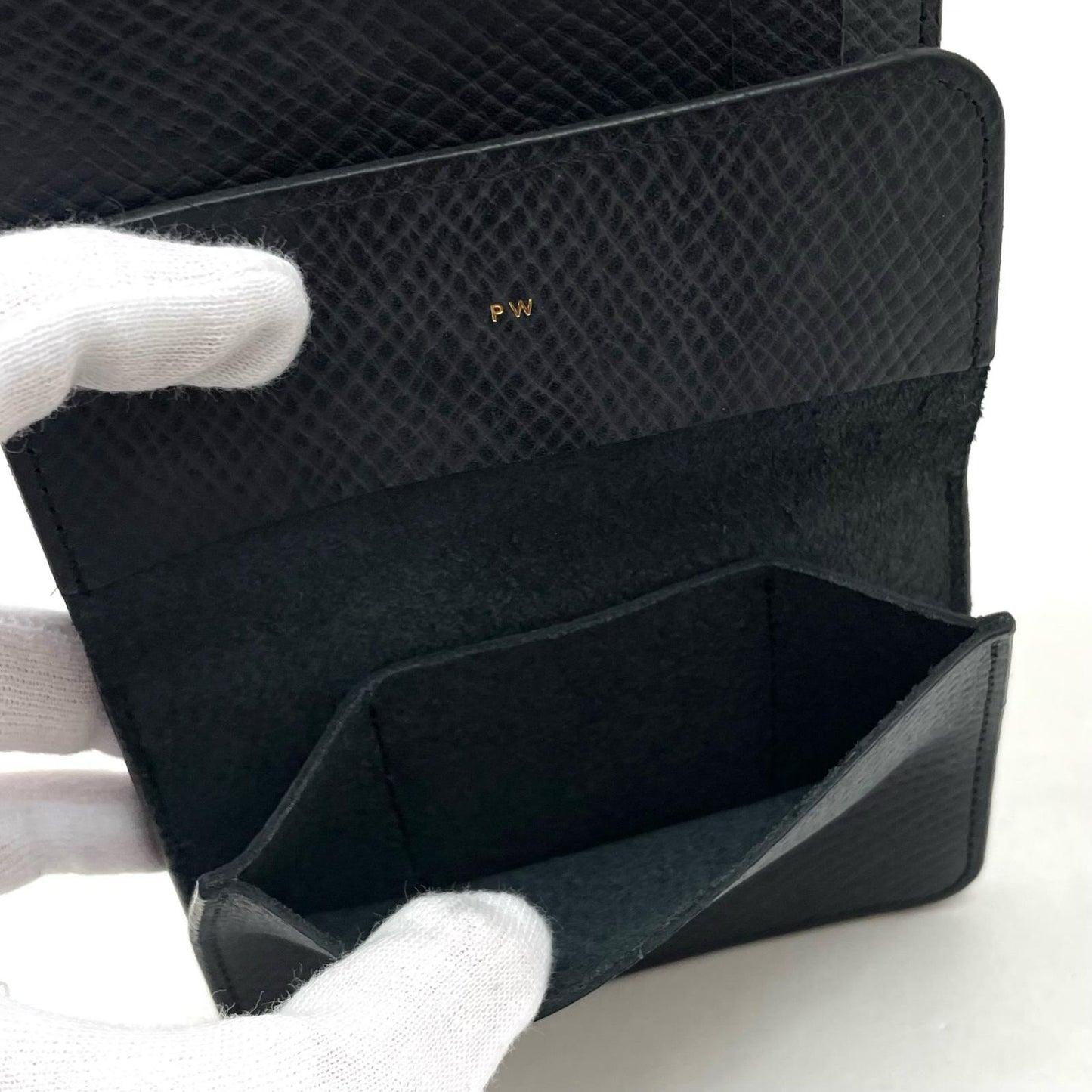 Post Wallet 二つ折り財布 ブラック【尾張小牧店】