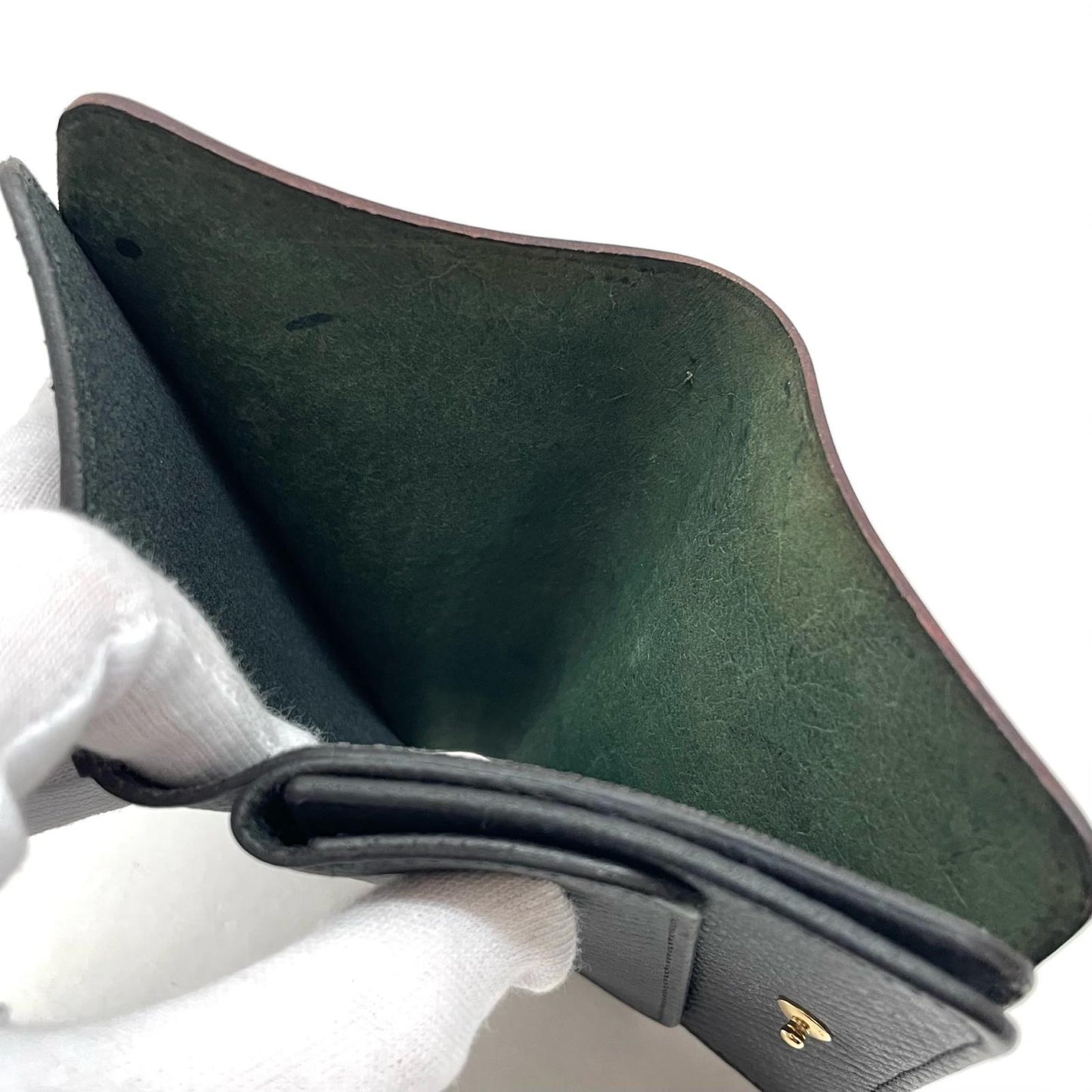 Post Wallet 二つ折り財布 ブラック【尾張小牧店】