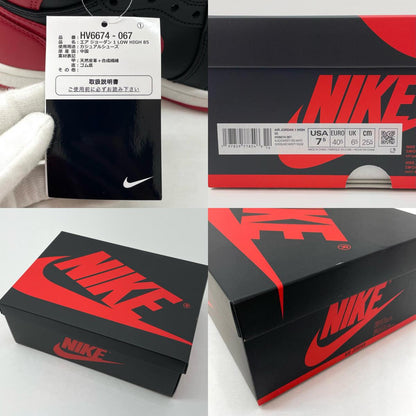 NIKE | ナイキ AIR JORDAN 1 HIGH 85 BRED スニーカー HV6674-067 ブラック×レッド 25.5cm