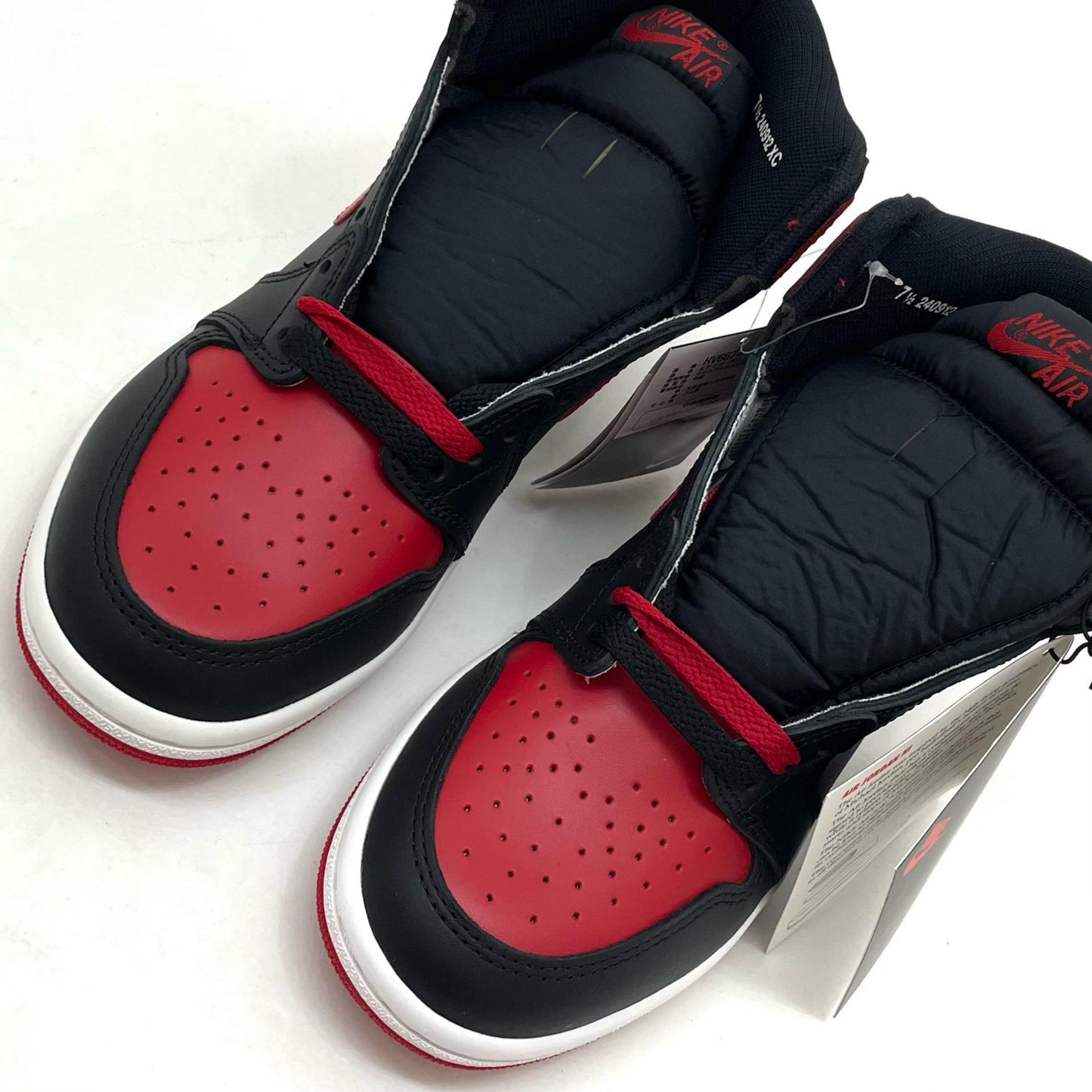 NIKE | ナイキ AIR JORDAN 1 HIGH 85 BRED スニーカー HV6674-067 ブラック×レッド 25.5cm