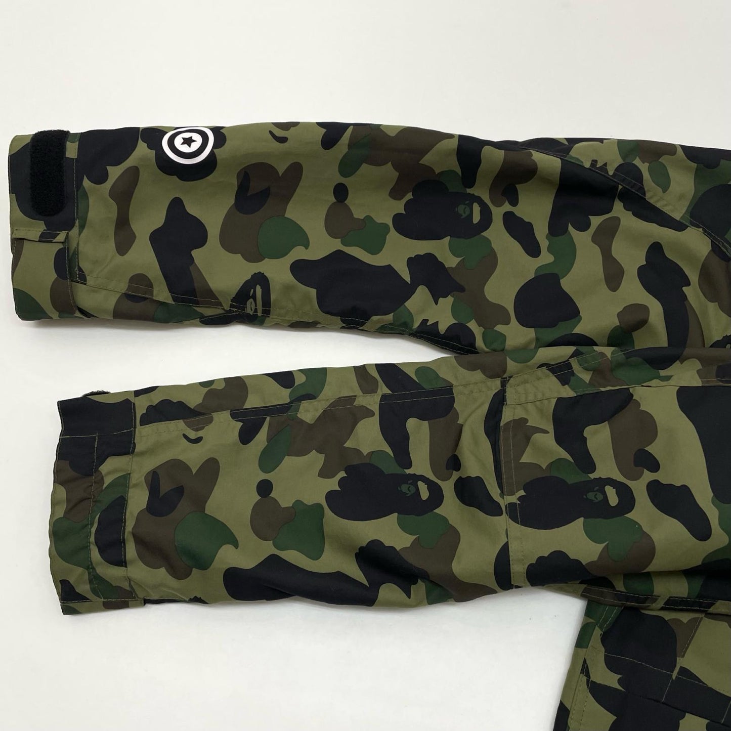 A BATHING APE | アベイシングエイプ 1ST CAMO SHARK SNOWBOARD JACKET ナイロンジャケット カモフラ柄 サイズ：L【尾張小牧店】