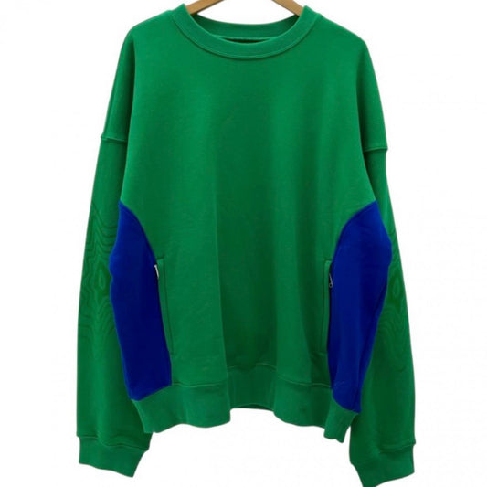 【中古】asics×Kiko Kostadinov | アシックス×キコ・コスタディノフ NOVALIS / BIXANCE SWEATSHIRT 長袖スウェット 2203A297 グリーン サイズ：L【尾張小牧店】