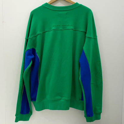 【中古】asics×Kiko Kostadinov | アシックス×キコ・コスタディノフ NOVALIS / BIXANCE SWEATSHIRT 長袖スウェット 2203A297 グリーン サイズ：L【尾張小牧店】