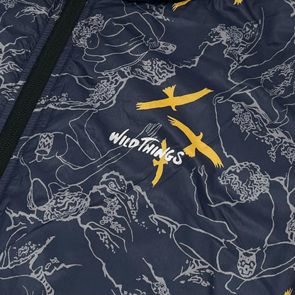 【中古】WILD THINGS | ワイルドシングス REVERSIBLE BELAY JACKET リバーシブル中綿ジャケット WT24120SK ネイビー×レッド サイズ：S【尾張小牧店】