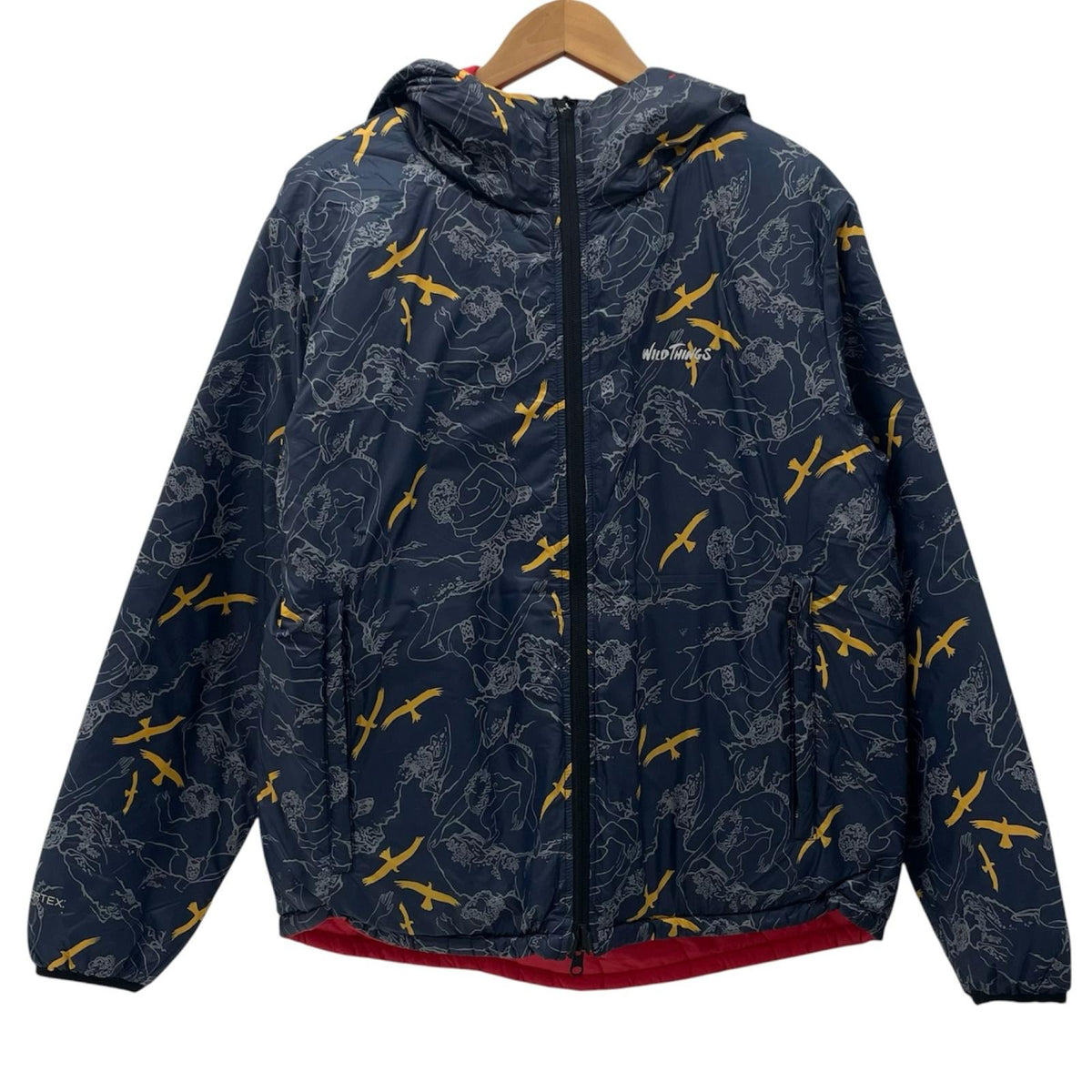 【中古】WILD THINGS | ワイルドシングス REVERSIBLE BELAY JACKET リバーシブル中綿ジャケット WT24120SK ネイビー×レッド サイズ：S【尾張小牧店】