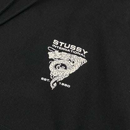 STUSSY | ステューシー Dragon Hoodie パーカー ブラック サイズ：M【尾張小牧店】