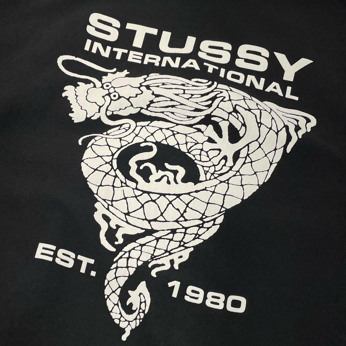 STUSSY | ステューシー Dragon Hoodie パーカー ブラック サイズ：M【尾張小牧店】